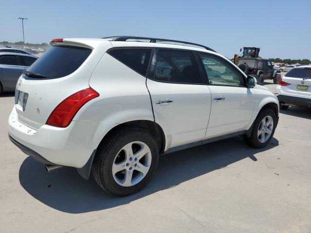 JN8AZ08TX5W321545 - 2005 NISSAN MURANO SL WHITE photo 3