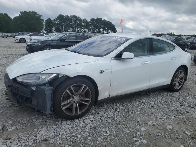 5YJSA1H13EFP30504 - 2014 TESLA MODEL S 白色 照片 1