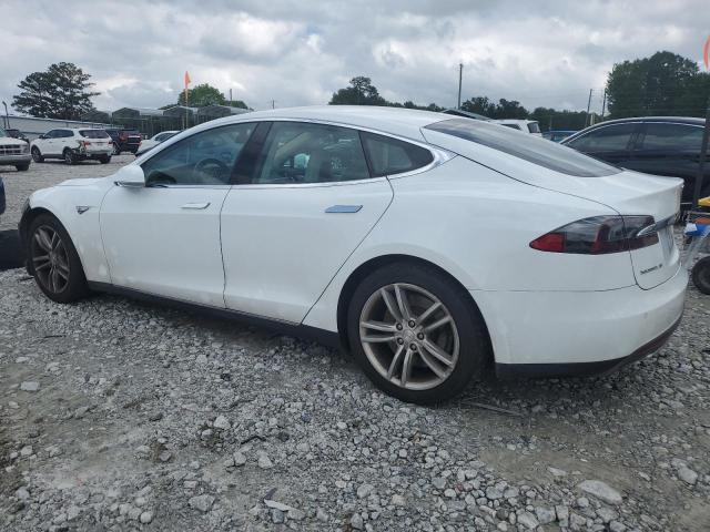 5YJSA1H13EFP30504 - 2014 TESLA MODEL S 白色 照片 2