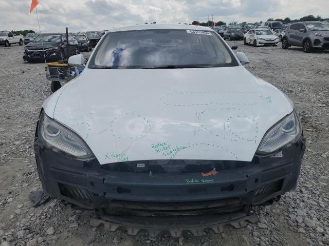 5YJSA1H13EFP30504 - 2014 TESLA MODEL S 白色 照片 5