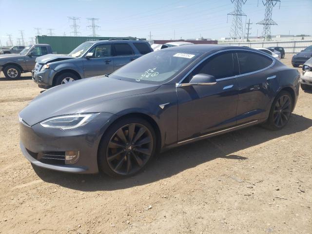 5YJSA1E22HF203720 - 2018 TESLA MODEL S 灰色 照片 1