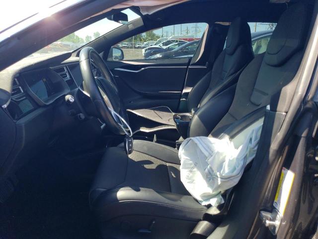 5YJSA1E22HF203720 - 2018 TESLA MODEL S 灰色 照片 7