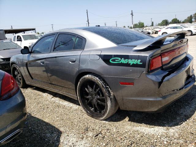 2C3CDXCT4CH200187 - 2012 DODGE CHARGER R/T GRAY photo 2