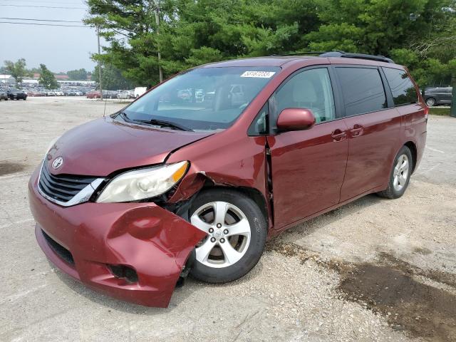 5TDKK3DC9ES433670 - 2014 TOYOTA SIENNA LE RED photo 1