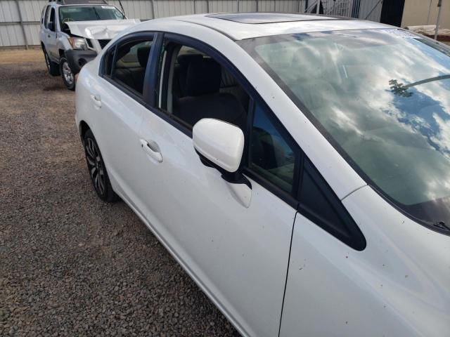 19XFB2F99FE086981 - 2015 HONDA CIVIC EXL თეთრი ფოტო 9