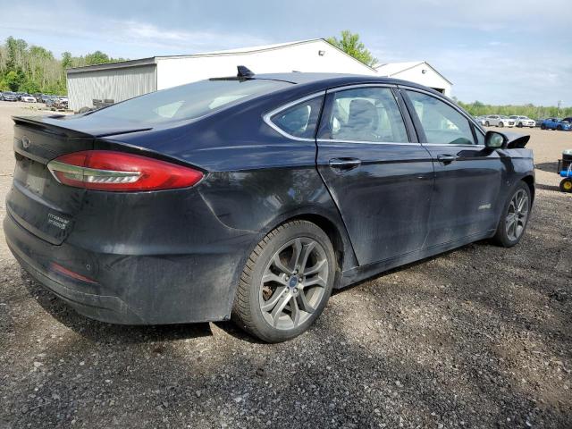 3FA6P0RU8KR277483 - 2019 FORD FUSION TITANIUM BLACK photo 3