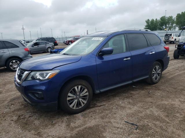 5N1DR2AN9LC582501 - 2020 NISSAN PATHFINDER S BLUE photo 1