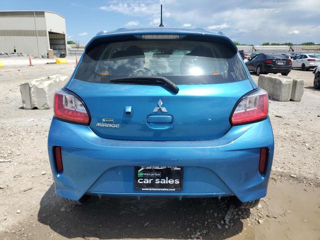 ML32AUHJ2NH008946 - 2022 MITSUBISHI MIRAGE ES BLUE photo 6