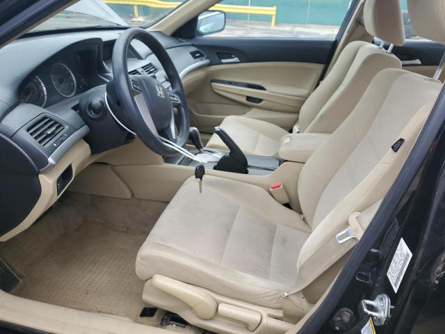 1HGCP2F30BA116464 - 2011 HONDA ACCORD LX BLACK photo 7