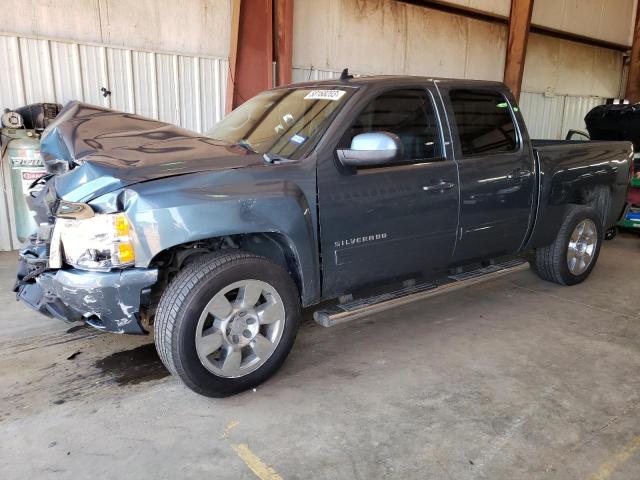 3GCPCTE06BG381853 - 2011 CHEVROLET SILVERADO C1500 LTZ BLUE photo 1