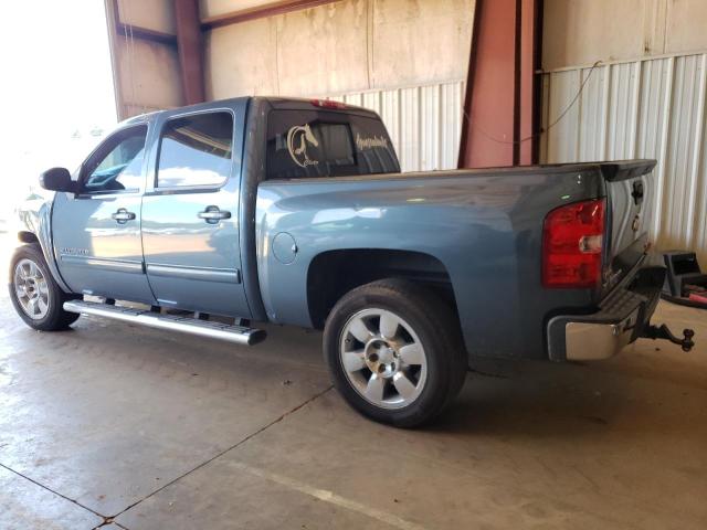 3GCPCTE06BG381853 - 2011 CHEVROLET SILVERADO C1500 LTZ BLUE photo 2