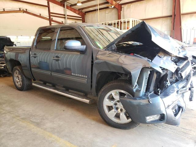 3GCPCTE06BG381853 - 2011 CHEVROLET SILVERADO C1500 LTZ BLUE photo 4