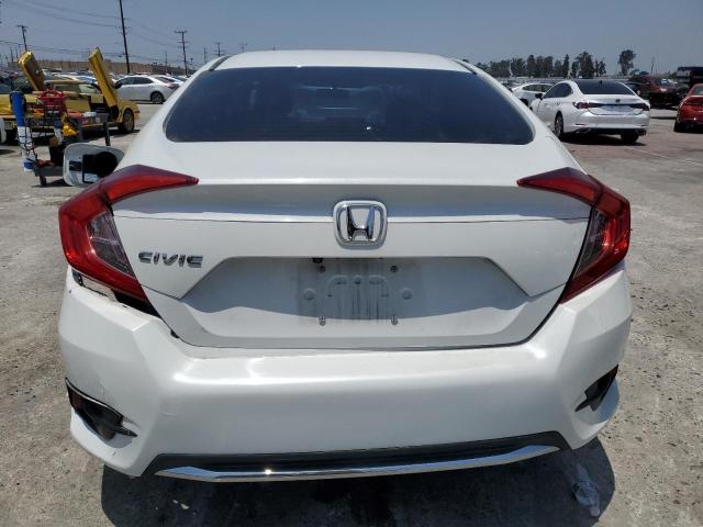 2HGFC2F63KH529323 - 2019 HONDA CIVIC LX WHITE photo 6