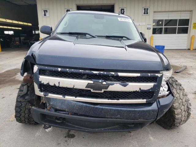 3GCEK13327G553251 - 2007 CHEVROLET SILVERADO K1500 CREW CAB BLUE photo 5