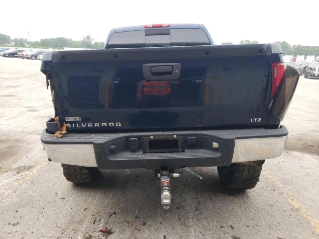 3GCEK13327G553251 - 2007 CHEVROLET SILVERADO K1500 CREW CAB BLUE photo 6