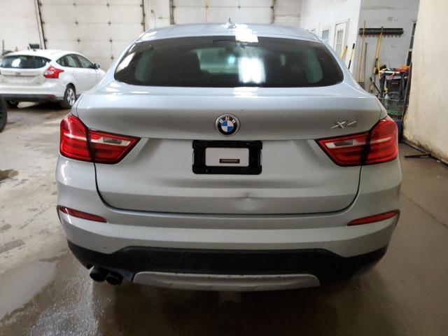 5UXXW3C50F0F89518 - 2015 BMW X4 XDRIVE28I SILVER photo 6