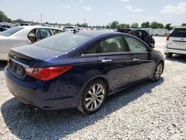 5NPEC4AC3BH029480 - 2011 HYUNDAI SONATA 4D SE BLUE photo 3