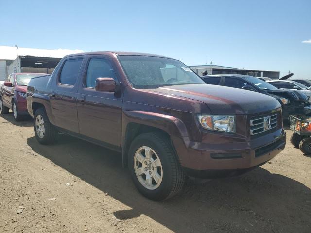 2HJYK16508H516383 - 2008 HONDA RIDGELINE RTL BURGUNDY photo 4