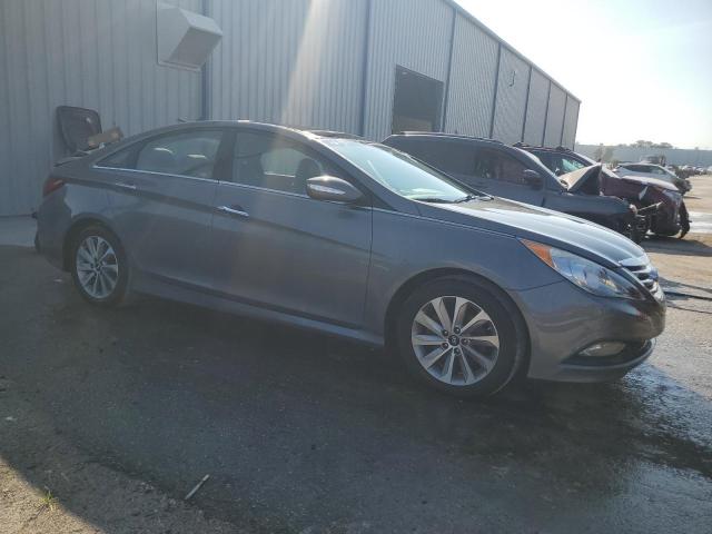 5NPEC4AC6EH926023 - 2014 HYUNDAI SONATA SE GRAY photo 4