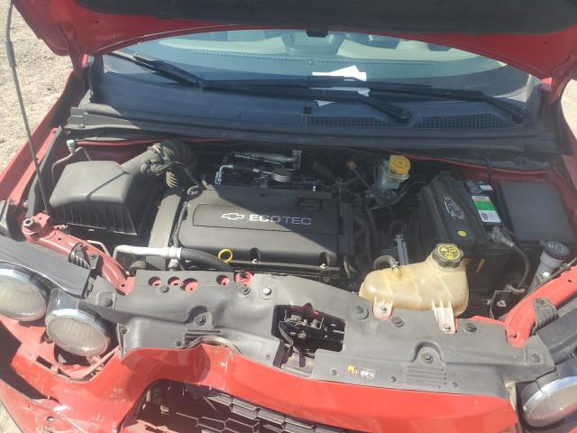 1G1JA5SH4C4215176 - 2012 CHEVROLET SONIC LS წითელი ფოტო 11