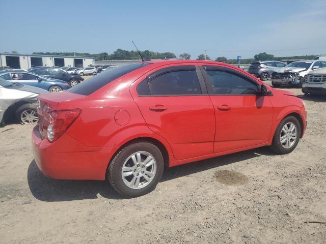 1G1JA5SH4C4215176 - 2012 CHEVROLET SONIC LS წითელი ფოტო 3