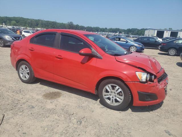 1G1JA5SH4C4215176 - 2012 CHEVROLET SONIC LS წითელი ფოტო 4