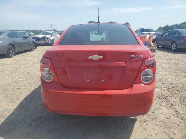1G1JA5SH4C4215176 - 2012 CHEVROLET SONIC LS წითელი ფოტო 6