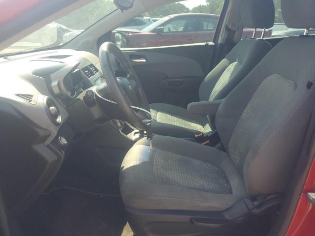 1G1JA5SH4C4215176 - 2012 CHEVROLET SONIC LS წითელი ფოტო 7