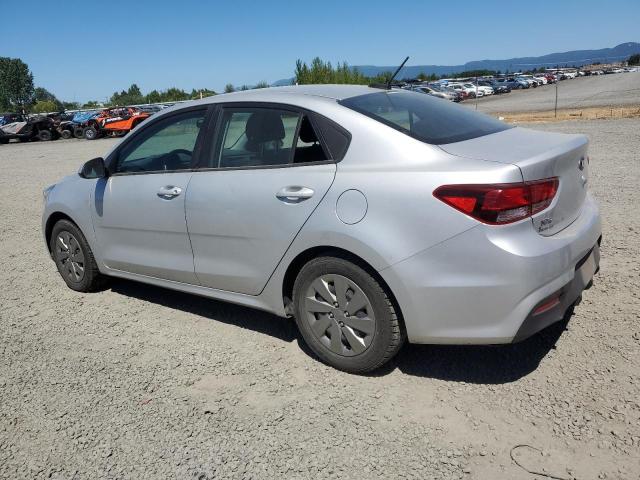 3KPA24AD8LE276266 - 2020 KIA RIO LX SILVER photo 2