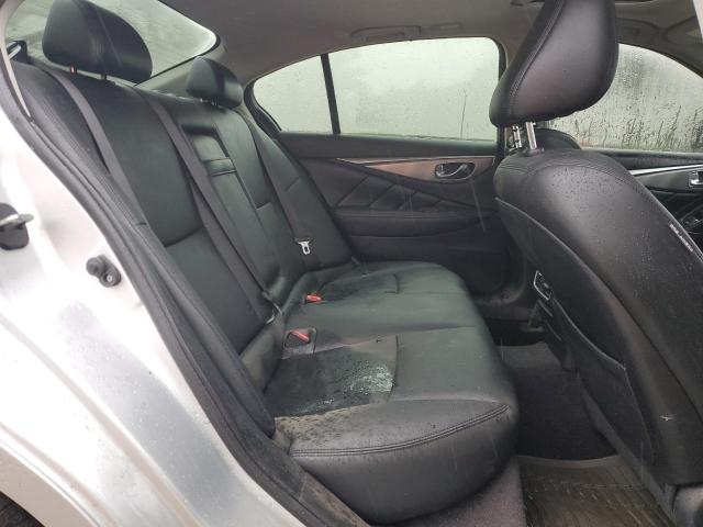 JN1CV7AR6HM682037 - 2017 INFINITI Q50 BASE ვერცხლისფერი ფოტო 10