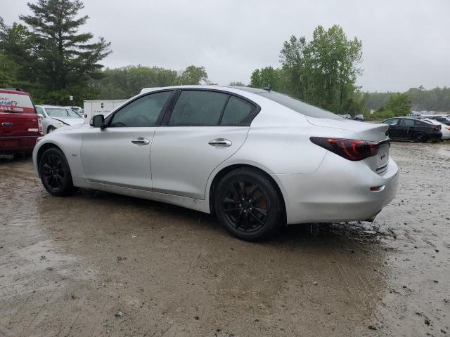 JN1CV7AR6HM682037 - 2017 INFINITI Q50 BASE ვერცხლისფერი ფოტო 2