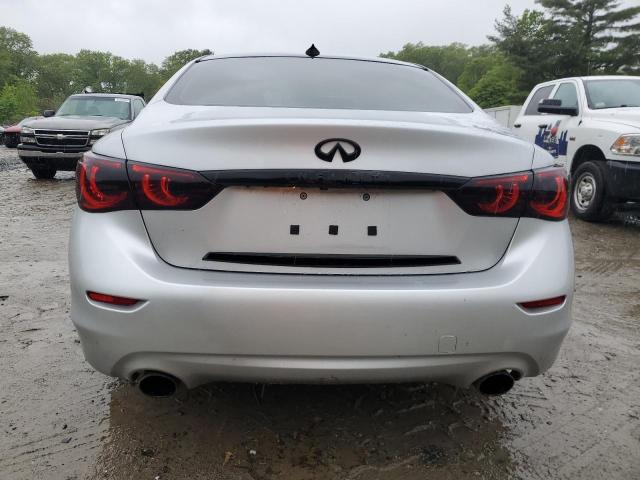 JN1CV7AR6HM682037 - 2017 INFINITI Q50 BASE ვერცხლისფერი ფოტო 6