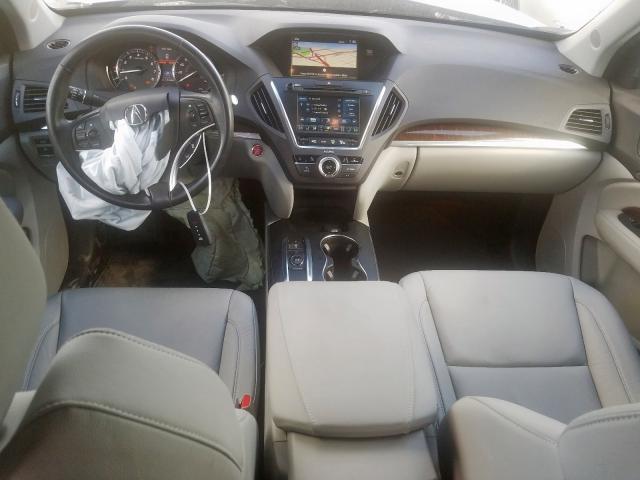 5J8YD3H52JL004237 - 2018 ACURA MDX TECHNOLOGY  photo 9