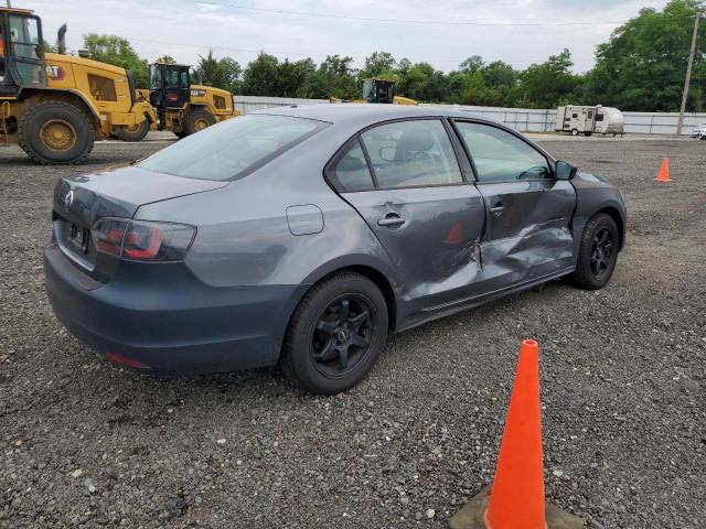 3VW2K7AJ7EM290354 - 2014 VOLKSWAGEN JETTA BASE 灰色 照片 3