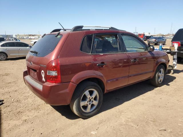 KM8JM12B95U071402 - 2005 HYUNDAI TUCSON GL RED photo 3