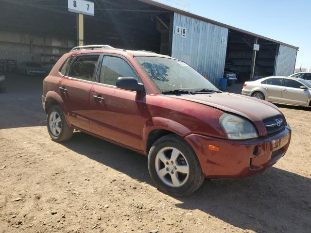 KM8JM12B95U071402 - 2005 HYUNDAI TUCSON GL RED photo 4