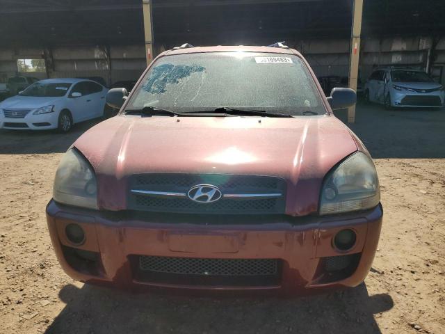 KM8JM12B95U071402 - 2005 HYUNDAI TUCSON GL RED photo 5