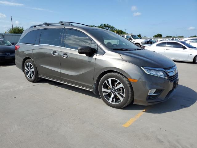 5FNRL6H99JB016351 - 2018 HONDA ODYSSEY ELITE Gris foto 4