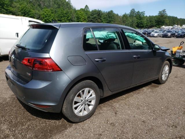 3VW217AU8HM046522 - 2017 VOLKSWAGEN GOLF S GRAY photo 3