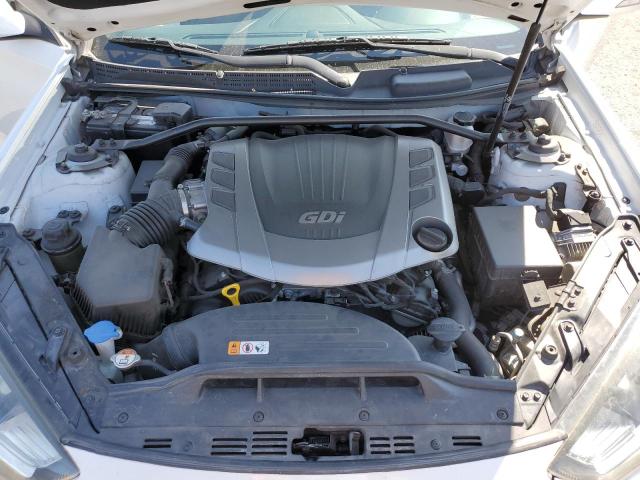 KMHHU6KJ3FU124616 - 2015 HYUNDAI GENESIS CO 3.8L WHITE photo 11