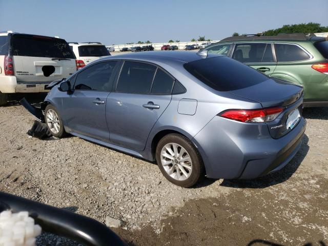 JTDVPMAE3MJ153796 - 2021 TOYOTA COROLLA LE BLUE photo 2