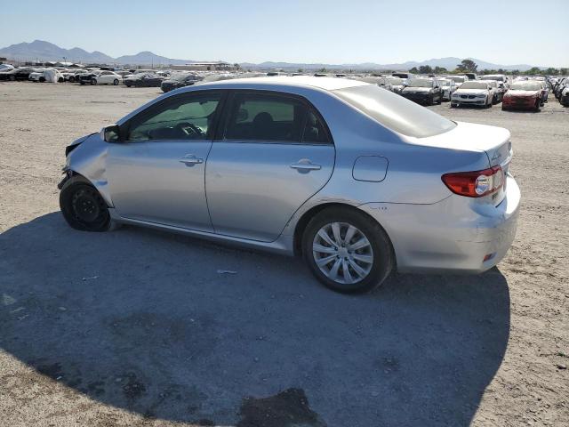 JTDBU4EE8DJ123344 - 2013 TOYOTA COROLLA BASE SILVER photo 2