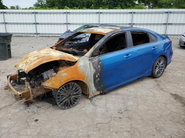 3KPF54AD4NE439480 - 2022 KIA FORTE GT LINE BLUE photo 1