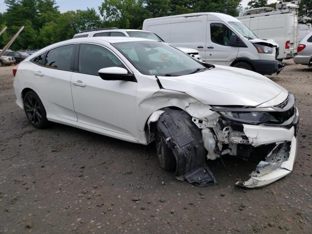 2HGFC2F81KH542007 - 2019 HONDA CIVIC SPORT WHITE photo 4