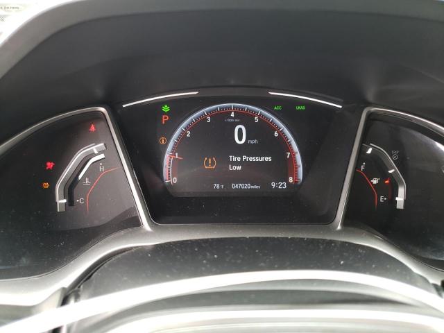 2HGFC2F81KH542007 - 2019 HONDA CIVIC SPORT WHITE photo 9