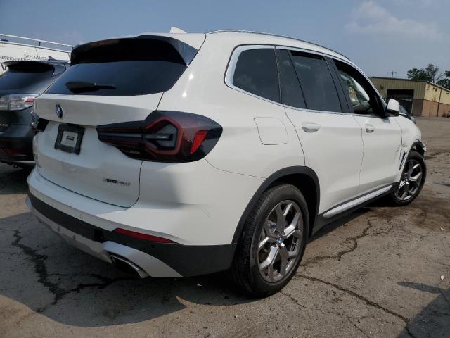 WBX57DP09NN177464 - 2022 BMW X3 XDRIVE30I WHITE photo 3