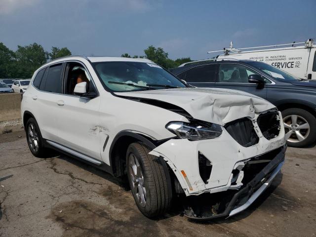 WBX57DP09NN177464 - 2022 BMW X3 XDRIVE30I WHITE photo 4