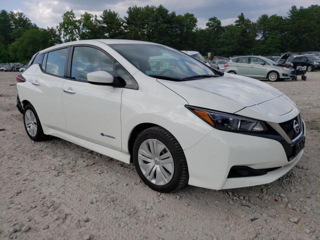 1N4AZ1CP6KC308564 - 2019 NISSAN LEAF S WHITE photo 4