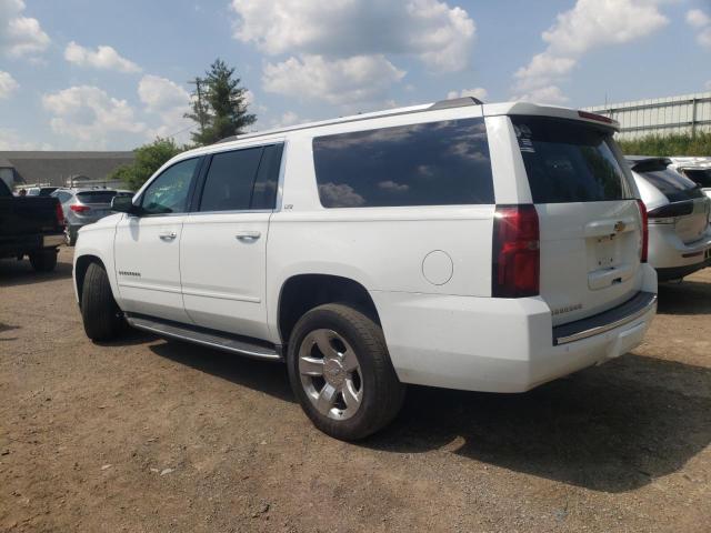 1GNSKJKC2GR262258 - 2016 CHEVROLET SUBURBAN K1500 LTZ WHITE photo 2