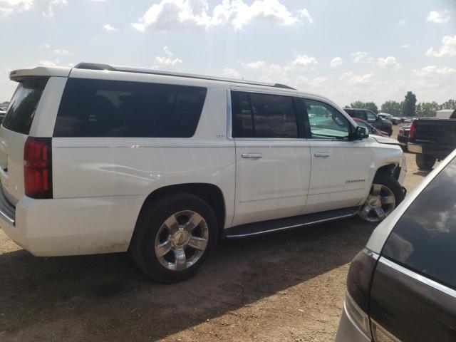 1GNSKJKC2GR262258 - 2016 CHEVROLET SUBURBAN K1500 LTZ WHITE photo 3